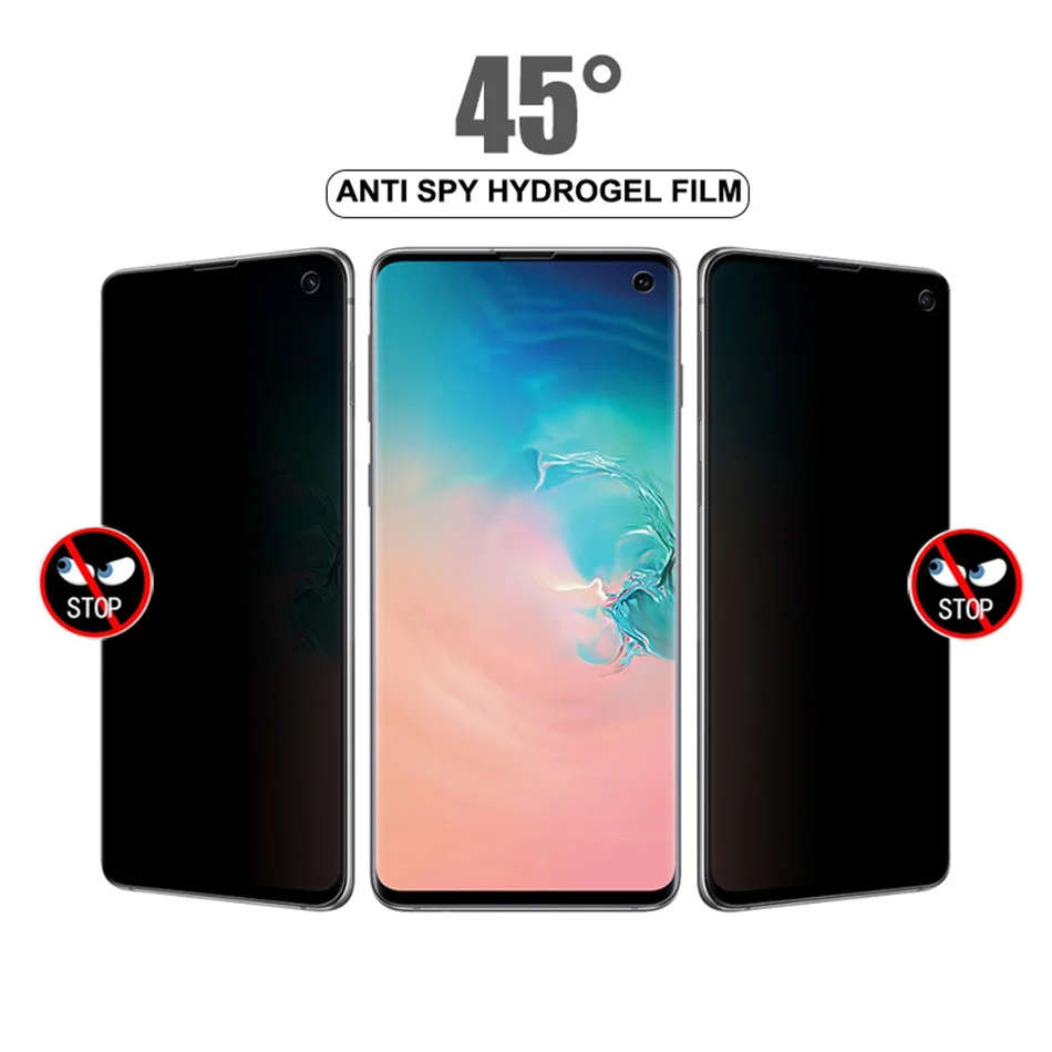 ANTI SPY Silicone Hydrogel Full Cover PRIVACY Screen Protector for ALL models
