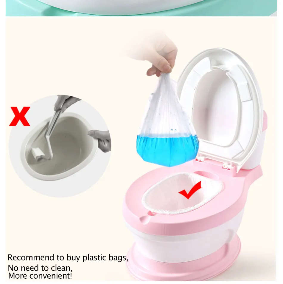 6 Months To 8 Years Simulated Toilet Portable Children's Potty Baby Potty Training Girls Boy Kids Ne