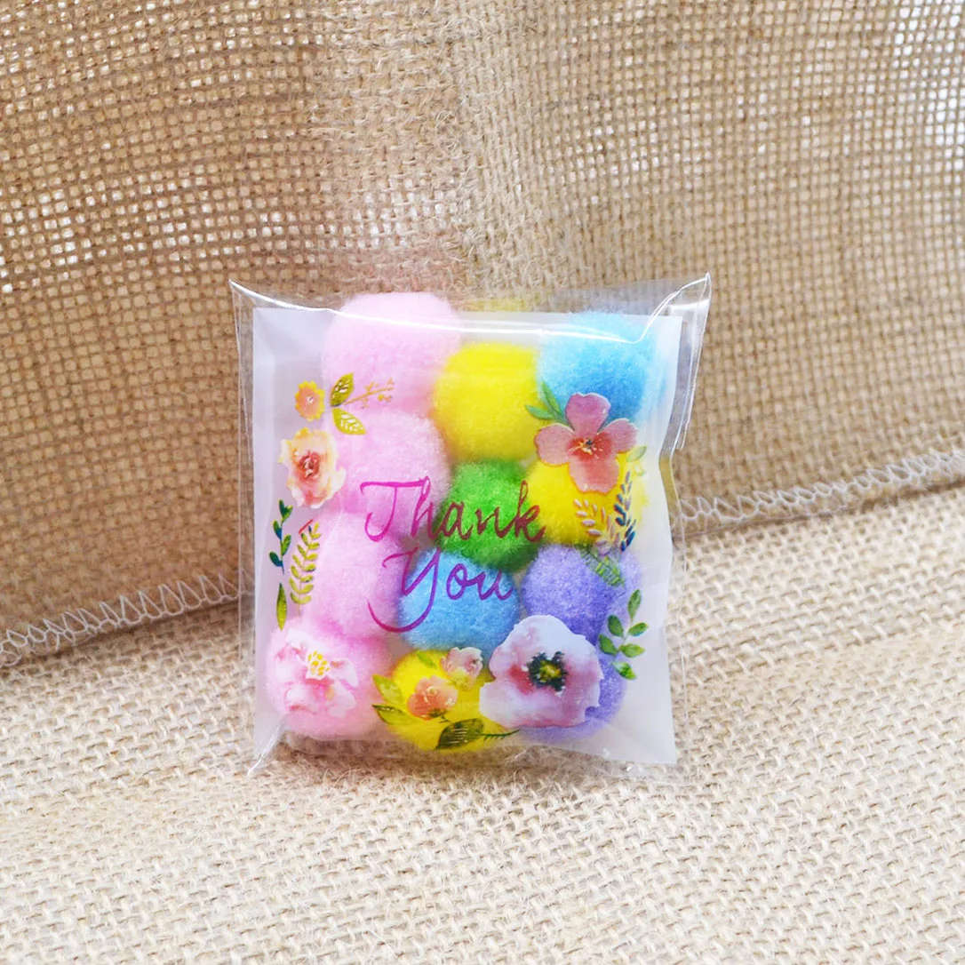 1pc - 7x7+3cm Thank You Candy Cookie & Gift Bag
