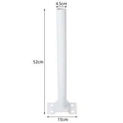 Solar Street Light Outdo  WHITE  POLE 52CM 1PCS