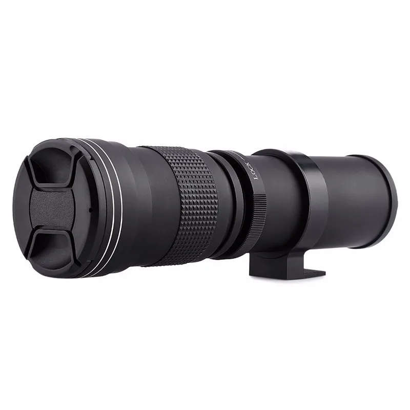 Lightdow 420-800mm F/8.3-16 Super Telephoto Lens Manual Zoom Lens for Canon Nikon Sony Pentax DSLR