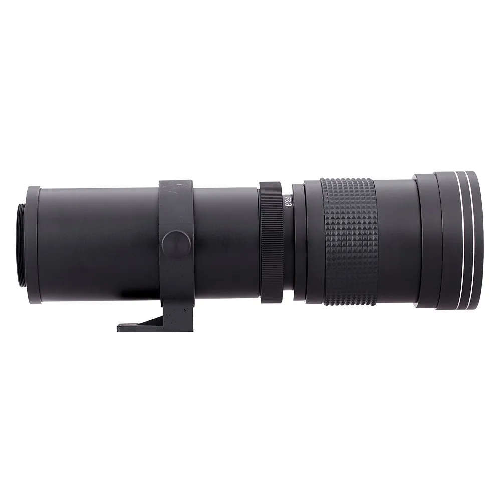 Lightdow 420-800mm F/8.3-16 Super Telephoto Lens Manual Zoom Lens for Canon Nikon Sony Pentax DSLR