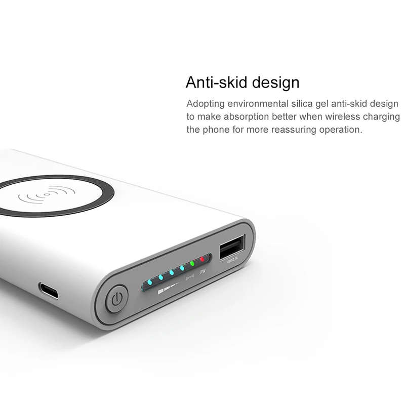 2018 Hot 20000mah Power Bank External Battery quick charge Wireless Charger Powerbank Portable