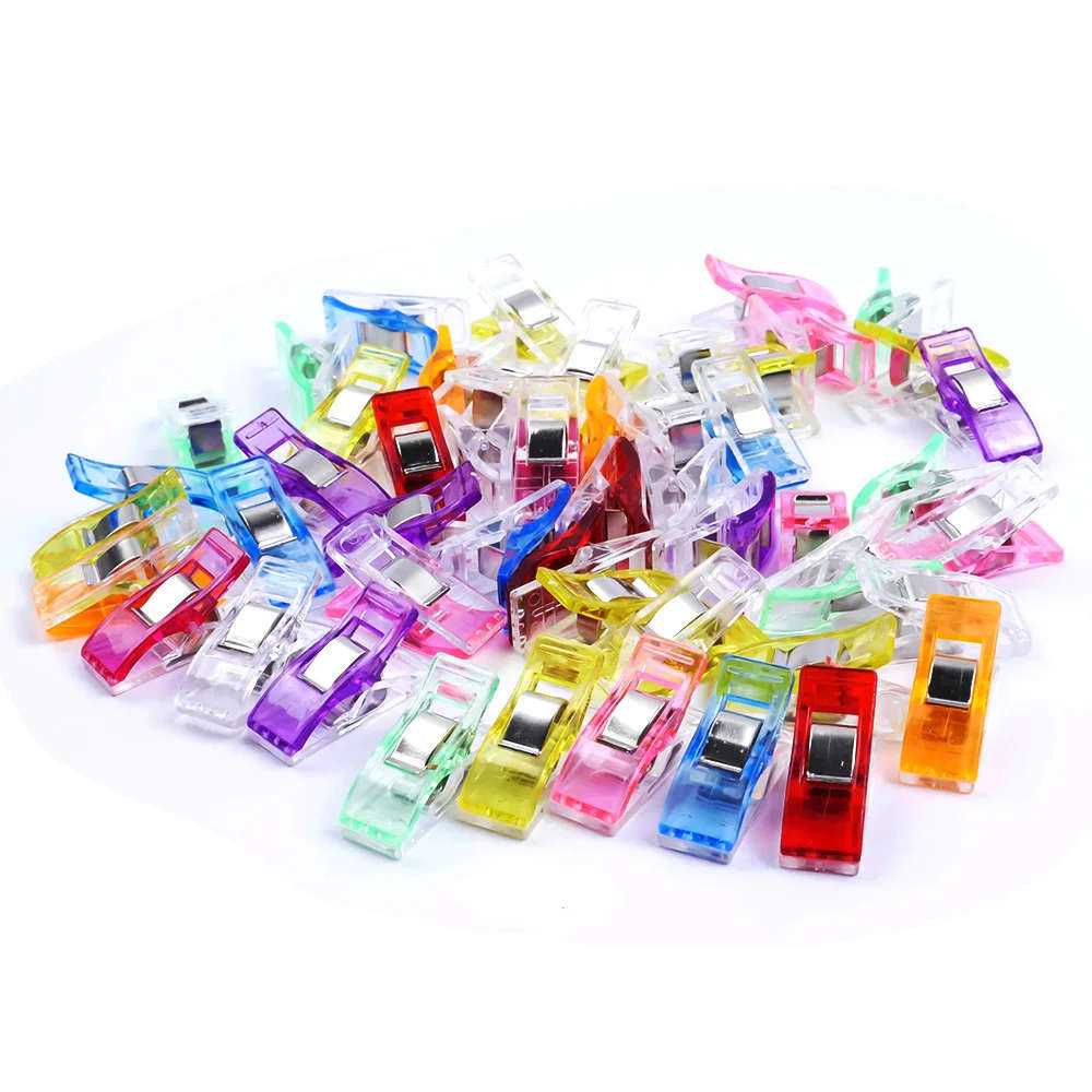 Sewing Craft Quilt Binding Plastic Clips 20 Pcs