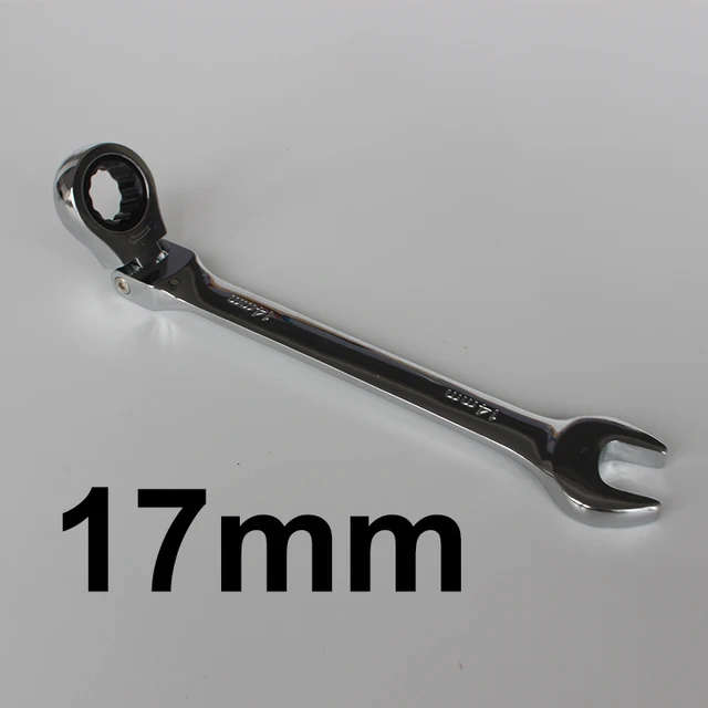 17mm flexible ratchet wrench key Combinations wrench