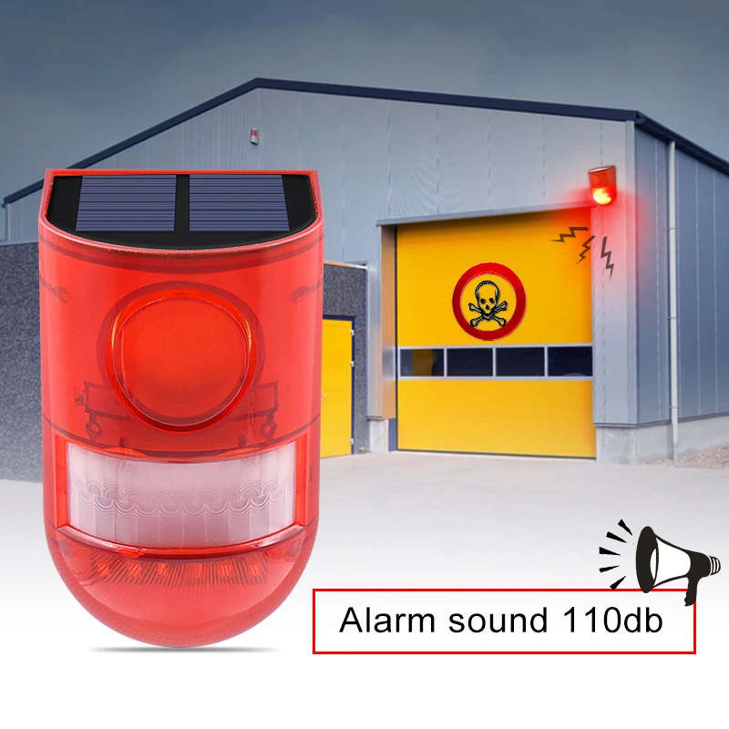 Bulk From 6///Solar Alarm Lamp