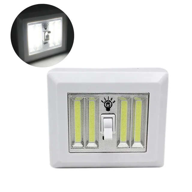 Dual COB LED Wireless Light Switch