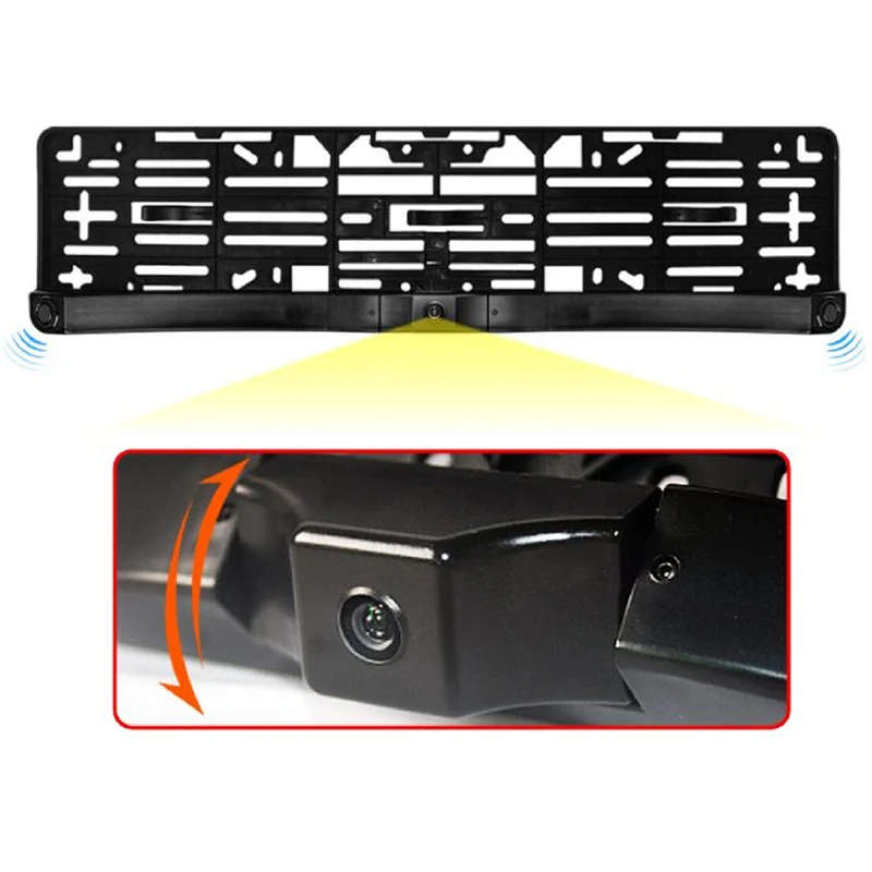 EUROPEAN CAR LICENCE PLATE REARVIEW CAMERA