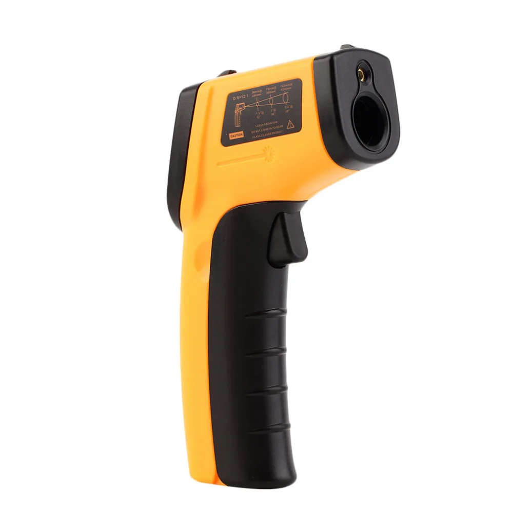 GM320 Laser LCD Digital IR Infrared Thermometer Temperature Meter Gun Point -50~380 Degree Non-Conta