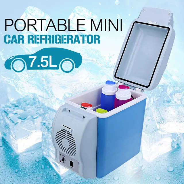 Portable Car Refrigerator Cooler Warmer 7.5L