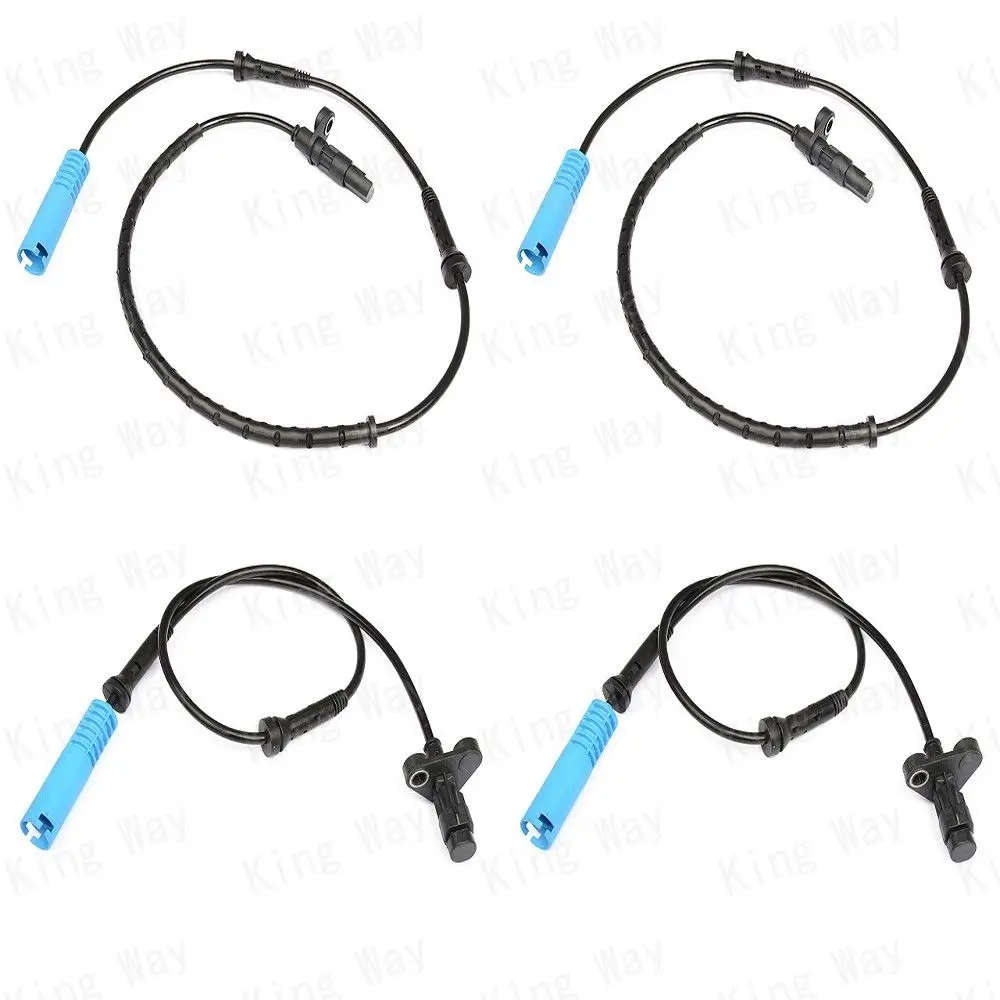 2PCS Front Rear ABS Wheel Speed Sensors For BMW E39 525I 528I 530I 540I M5