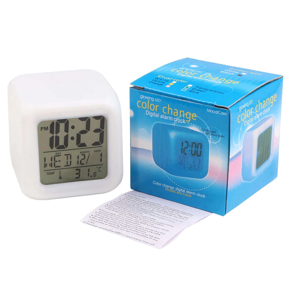 Digital Color Change Alarm Clock
