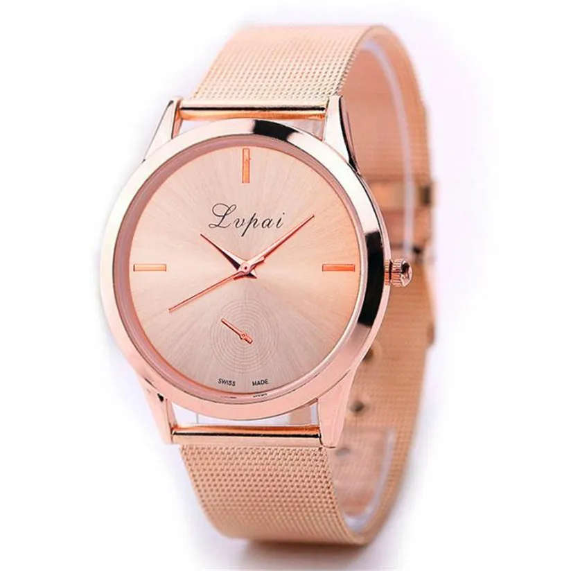 Luxury Lvpai Womens Gold Watch.