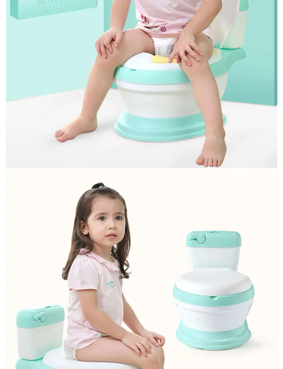 6 Months To 8 Years Simulated Toilet Portable Children's Potty Baby Potty Training Girls Boy Kids Ne