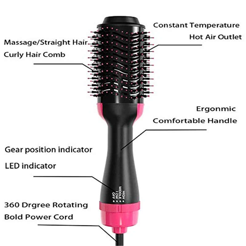 Professional One Step Hair Dryer Brush