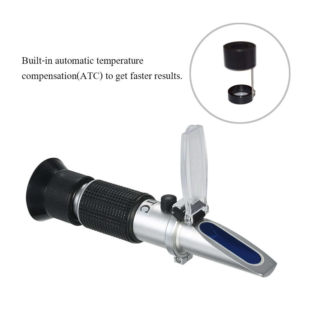 Portable Handheld Antifreeze Refractometer Freezing Point Meterfor Antifreeze tester
