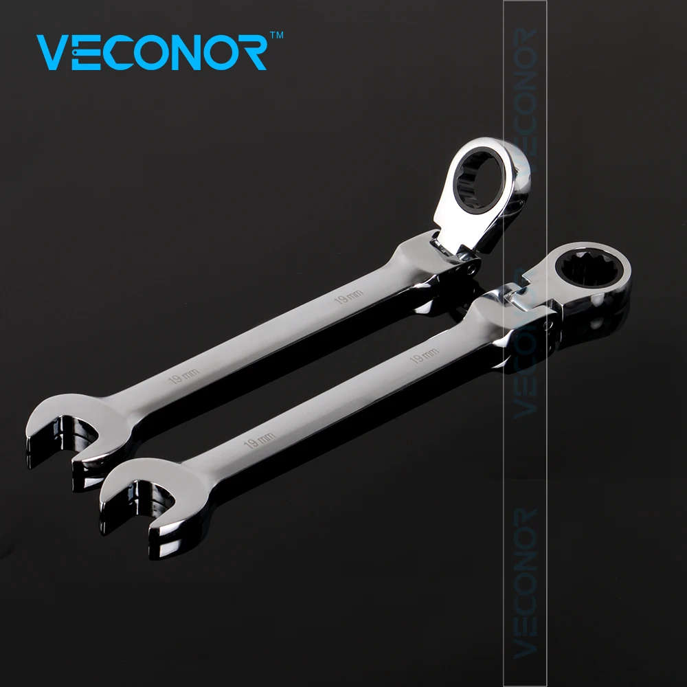 19mm flexible ratchet wrench key Combinations wrench