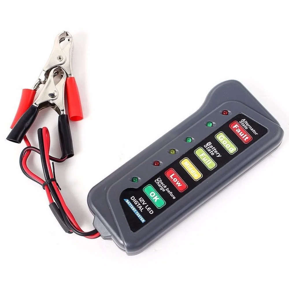 12V Car Battery & Alternator Tester *Free Shipping*