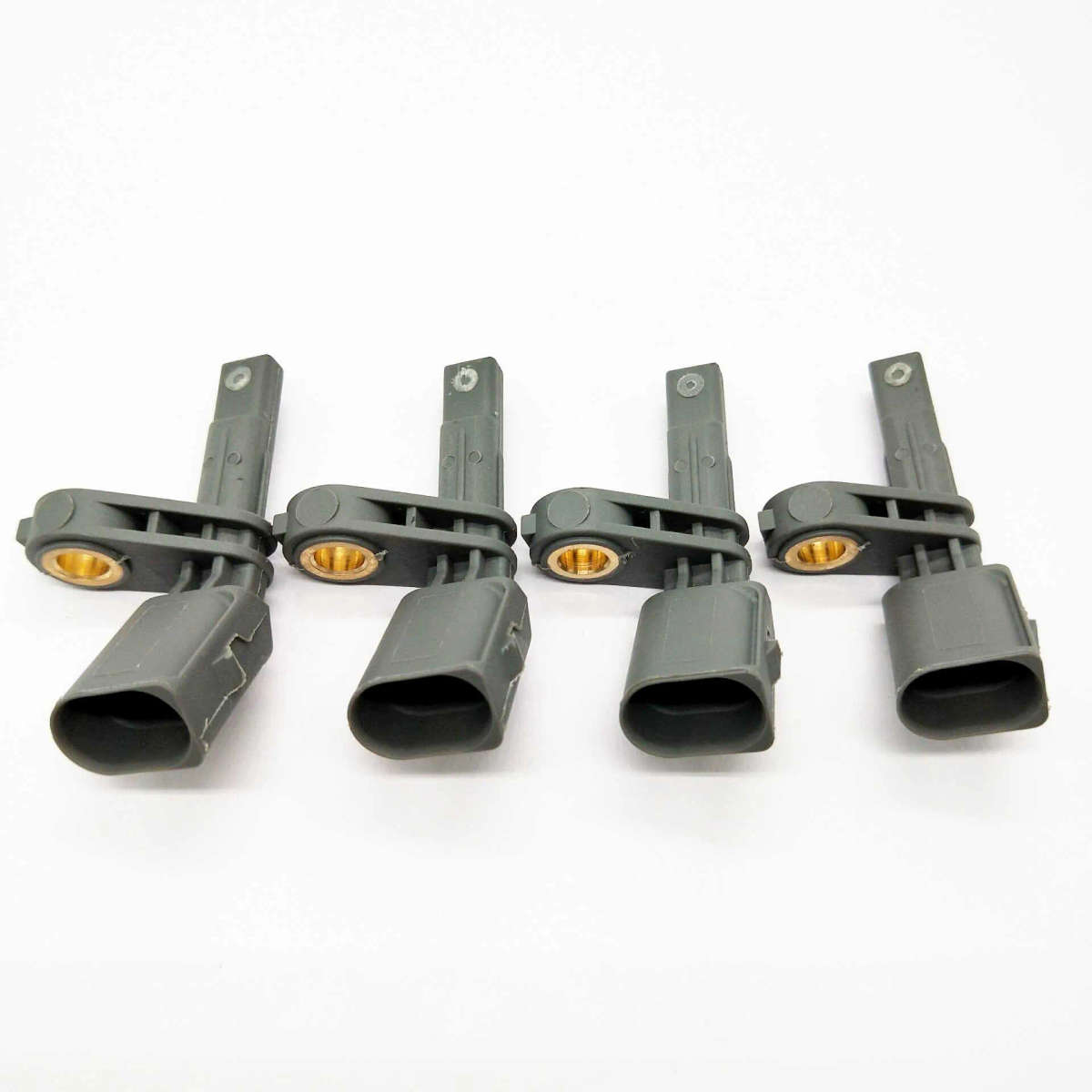 4PCS Front Right ABS 2PINS Speed Sensor For Q3 VW Passat B7 Jetta Scirocco Sharan Tiguan