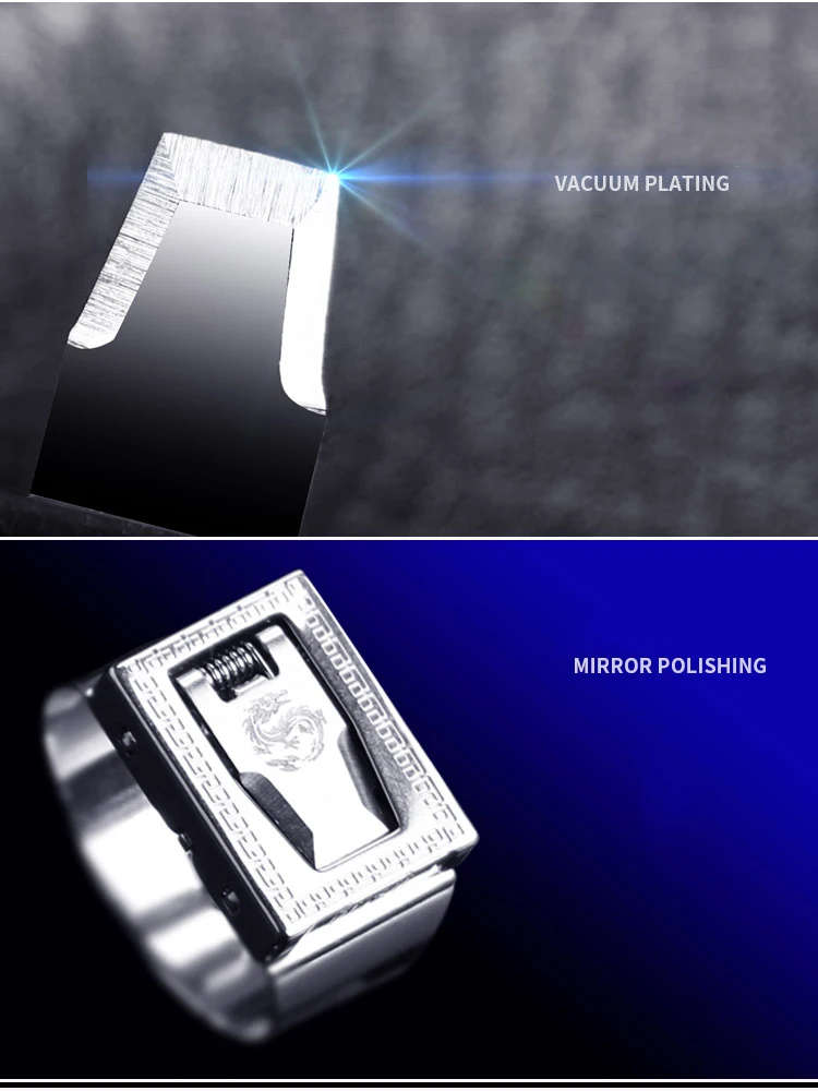 Self Defense Ring with Hidden Blade