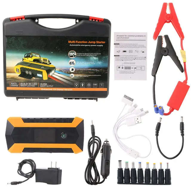 Car Multi-function Jump Starter Emergency Start Power Bank