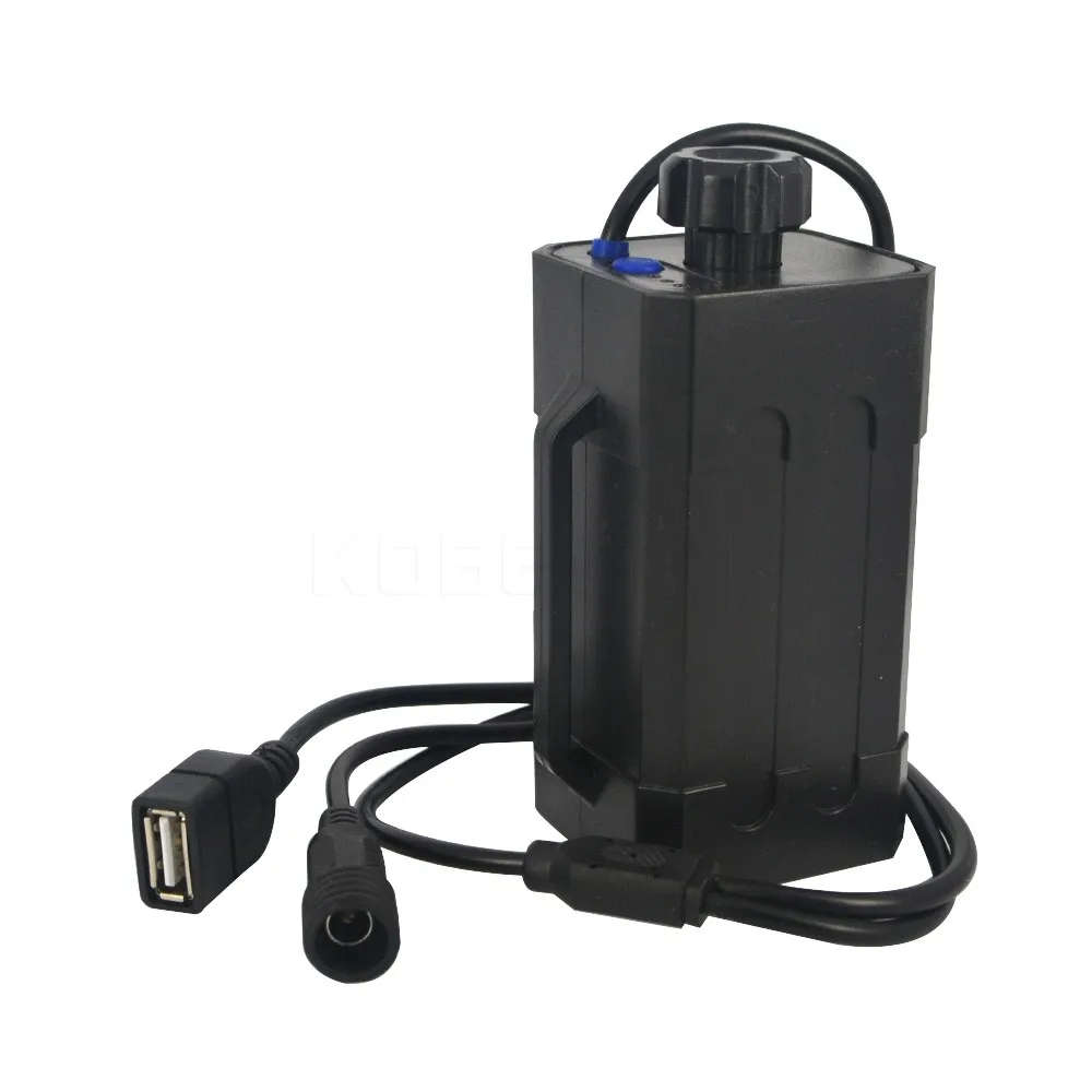 Rechargeable Waterproof 18650 Battery Box Case for Bike light