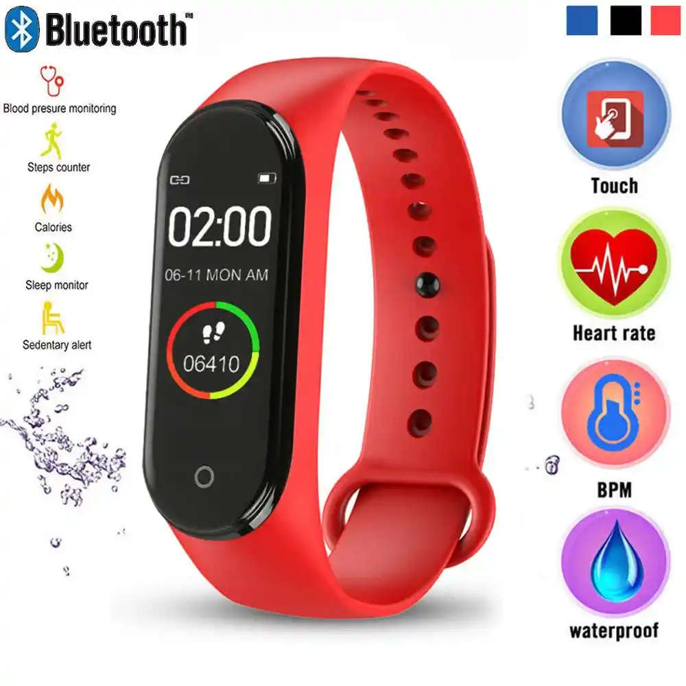 New M4 Smart Watch Heart Rate Tracker sport watch brand
