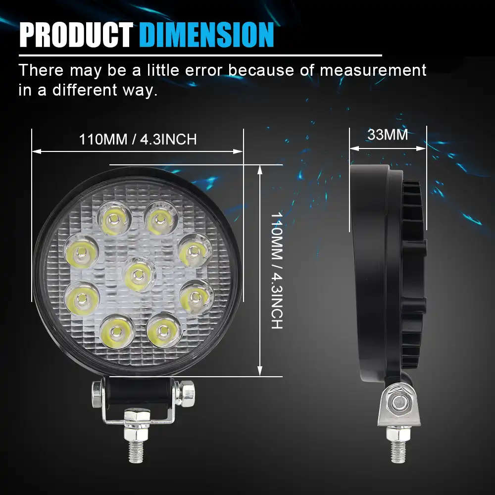 Spot Beam LED Light 27W