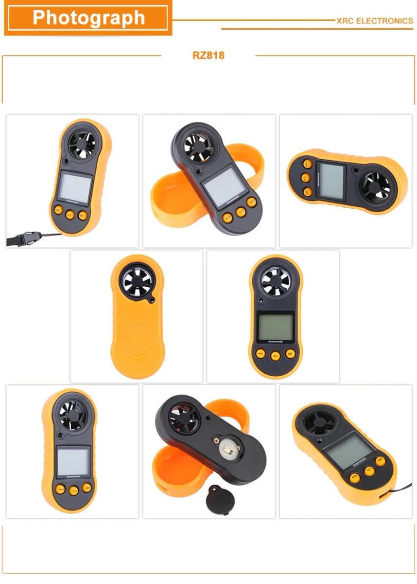 Wind Speed Anemometer