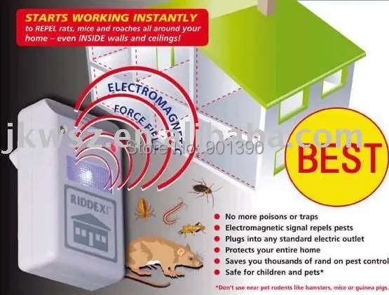 Pest Repelling Aid Home, Apartment, Insect & Pest Digital Pulse Technology