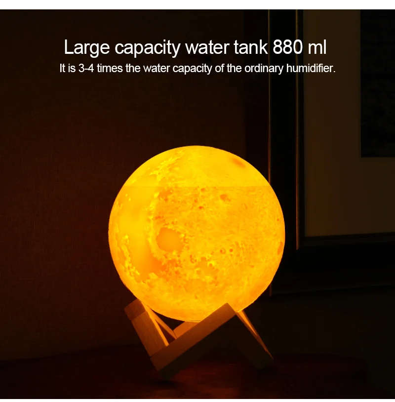 3D MOON LAMP HUMIDIFIER