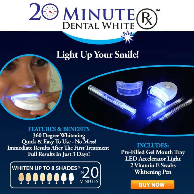 20 Minute Teeth Whitener