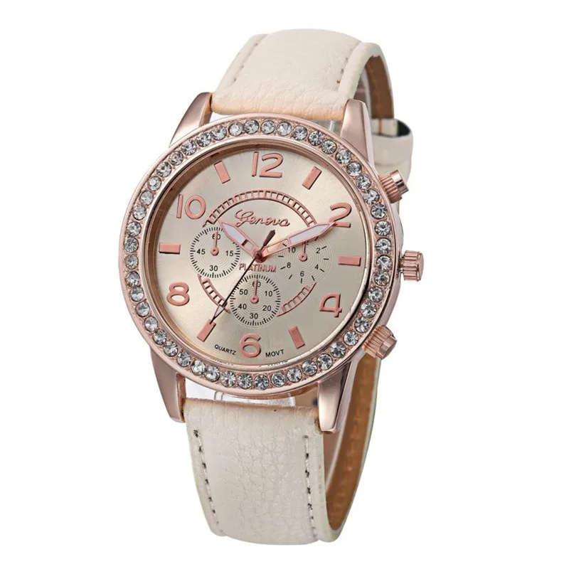 Ladies Luxury Geneva Watch.