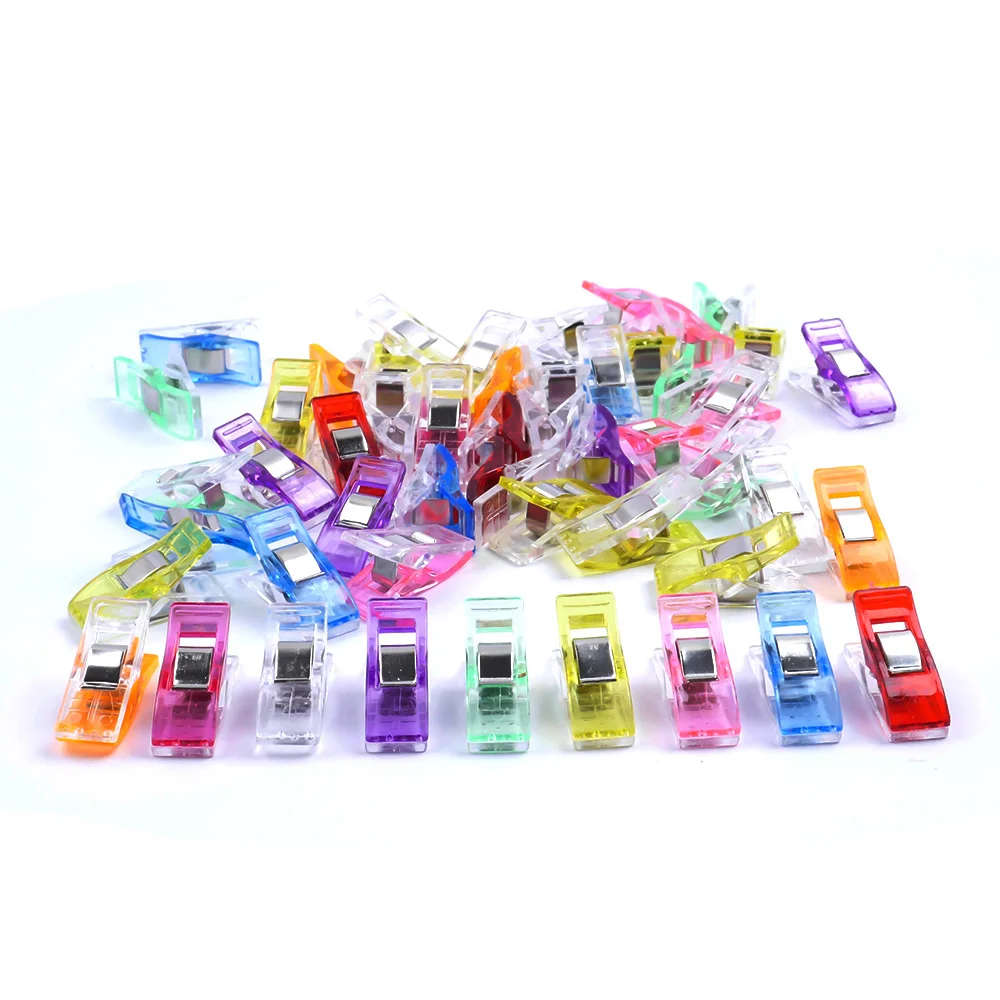 Sewing Craft Quilt Binding Plastic Clips 20 Pcs