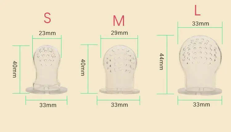 Baby Pacifiers Feeder Kids Fruit Feeder