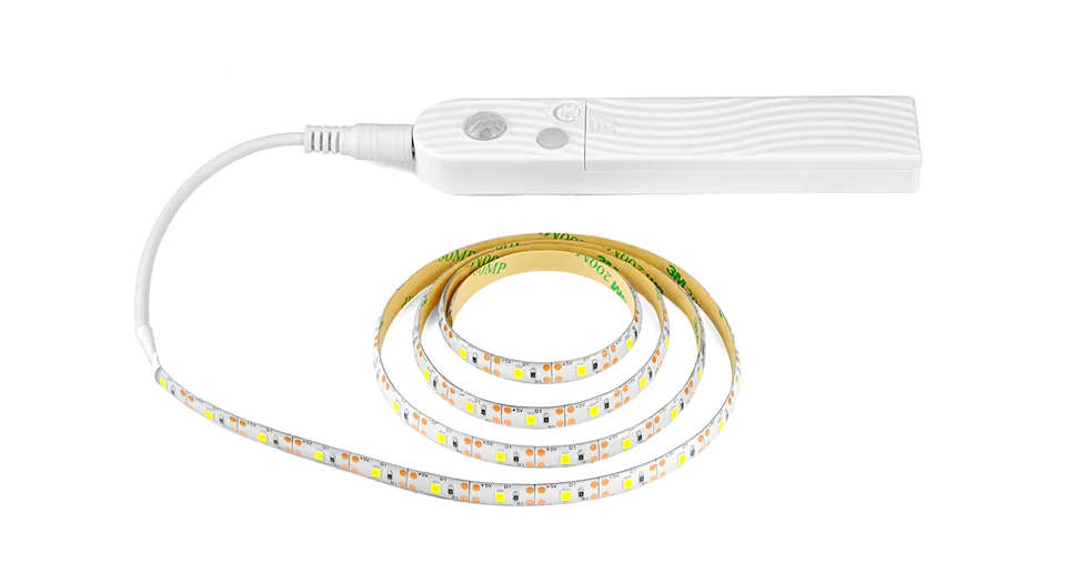 Mihuis LED Cool White Battery Powered Strip Lights with motion detection