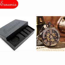 Eunomia Black Military Roman Numerals Hand Wind Mechanical