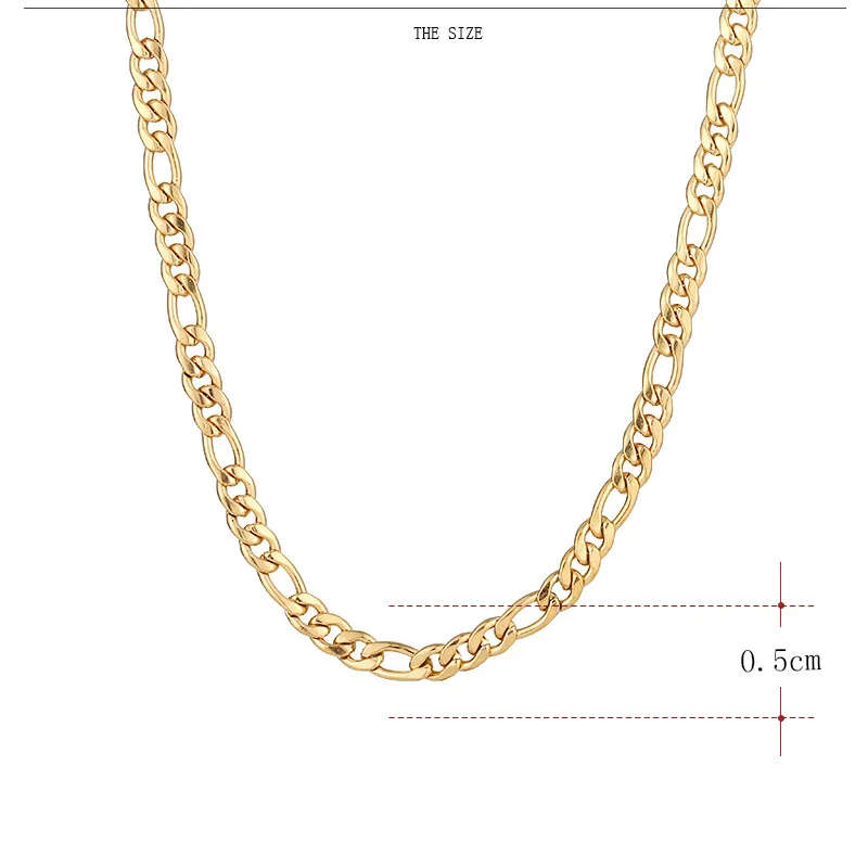 Retail Price R 1299 / Genuine Stainless Steel Necklace For Man Women Gold Color