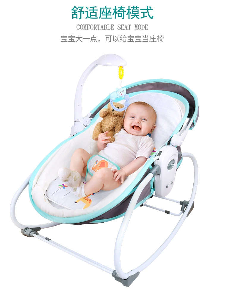 New 5 In 1 Baby Rocking Chair Baby Carrier Crib Bed