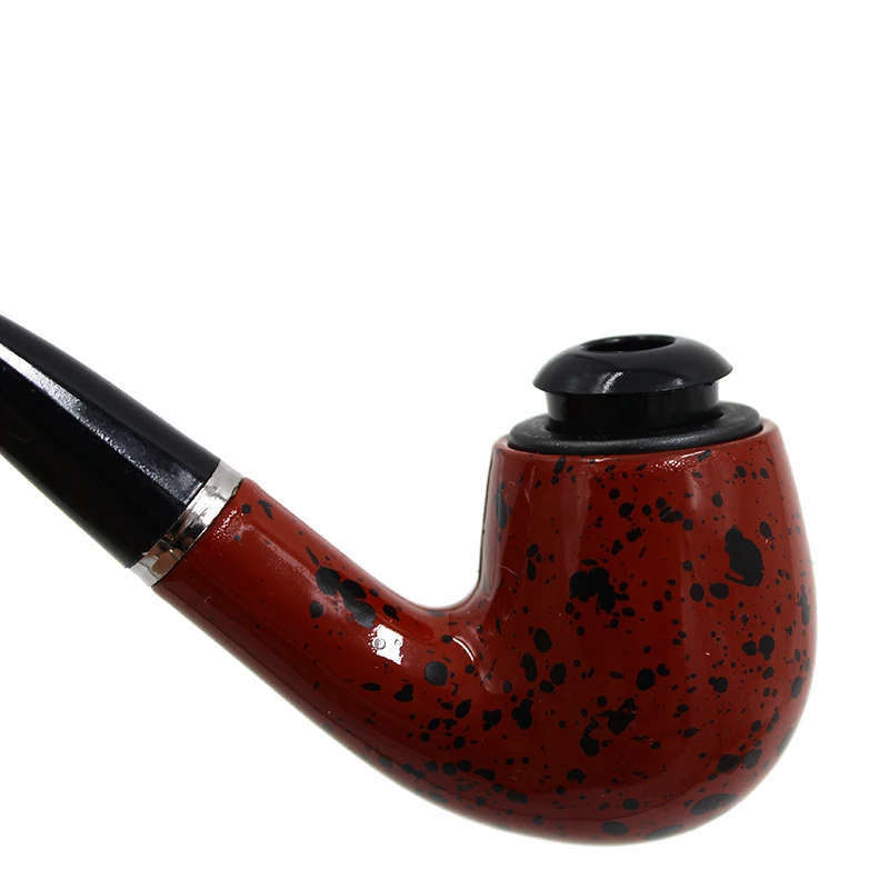 New Tobacco Smoking Pipe-Durable Classical Cigar Pipe With Rubber Ring