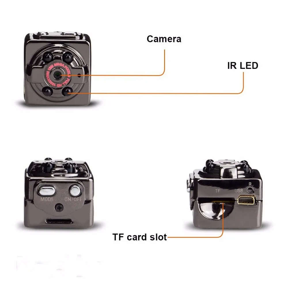 SQ8 Mini DV Camera 1080P Full HD Car DVR