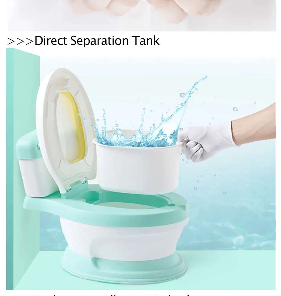 6 Months To 8 Years Simulated Toilet Portable Children's Potty Baby Potty Training Girls Boy Kids Ne
