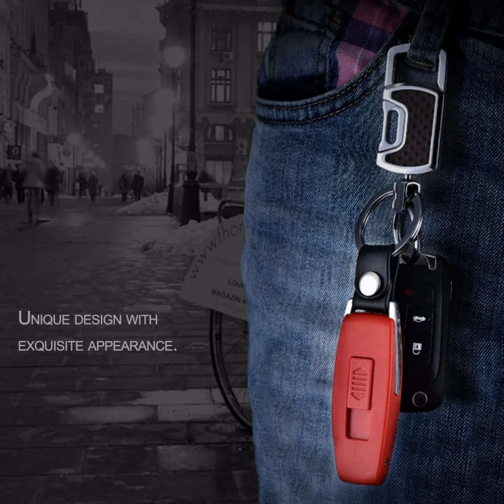 Car key styling cigarette lighter USB rechargeable