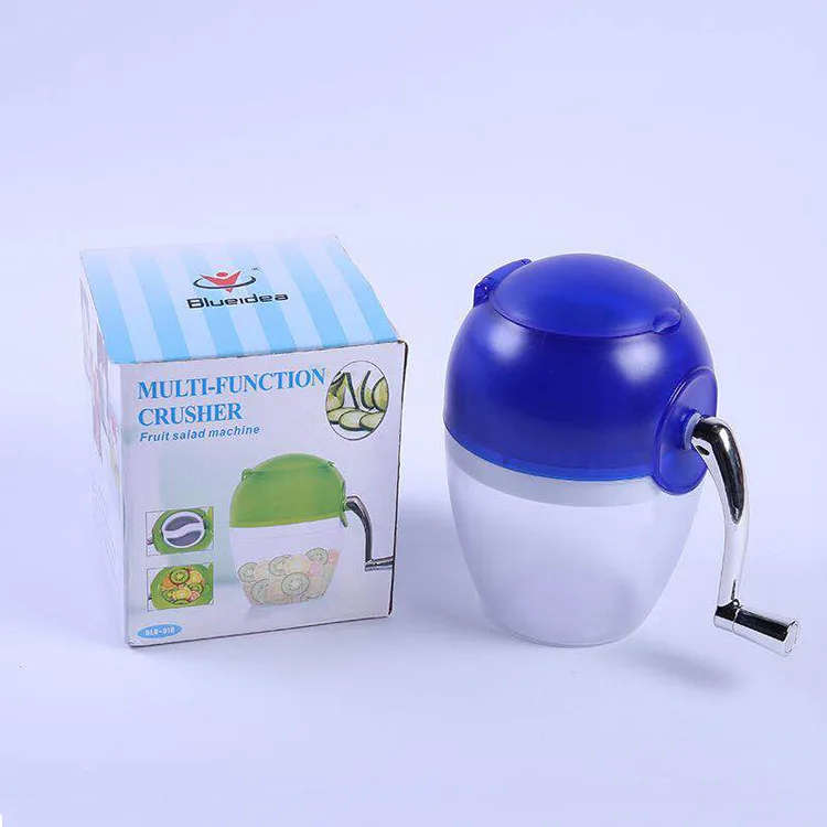 Multi-function Manual Ice Crusher and Fruit salad machine