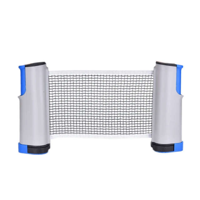 Retractable Table Tennis Table plastic Strong Mesh Net Portable Net Kit Net Rack Replace Kit for Pin