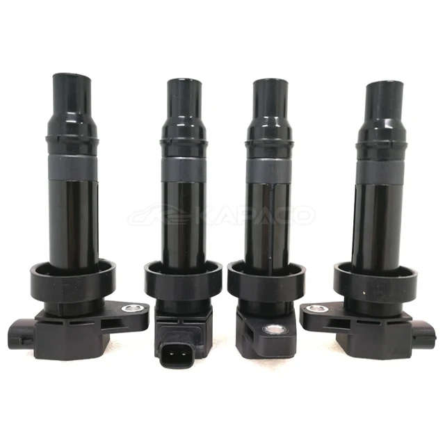 4 PCS Ignition Coil SET For HYUNDAI i30 i20 ix20 ACCENT ELANTRA KIA CERATO CARENS SOUL VENGA RIO