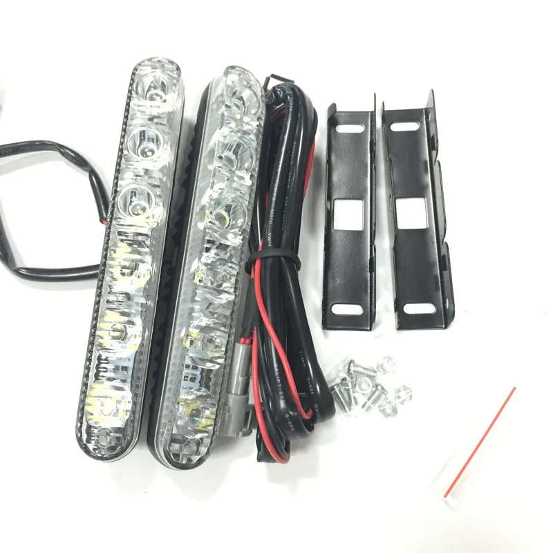 2PCS LED Daytime Running Light Universal.