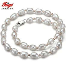 Feige Natural Freshwater Pearl Choker Necklaces For Women
