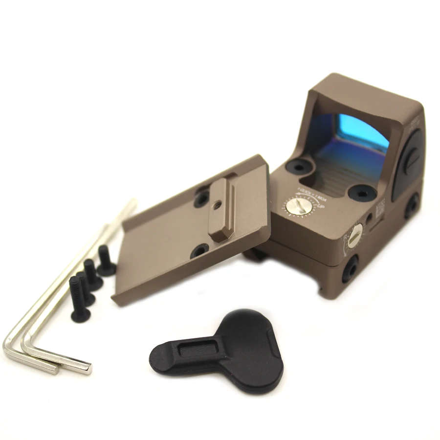 Tactical RMR Reflex Red Dot Sight 3.25 MOA Scope for Glock Hunting Fit 20mm Pictinny Rail Mounts