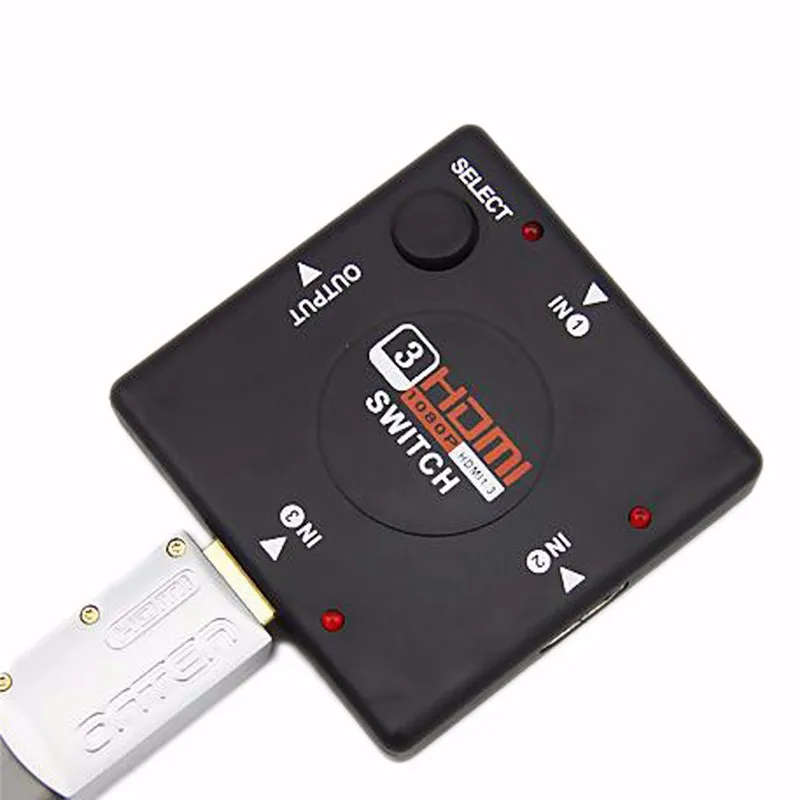 3 Port HDMI Switch Switcher Splitter for HDTV 1080P PS